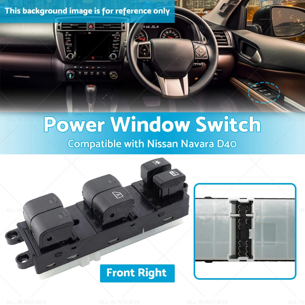 Power Window Switch for Nissan Navara D40 (2005-2014)