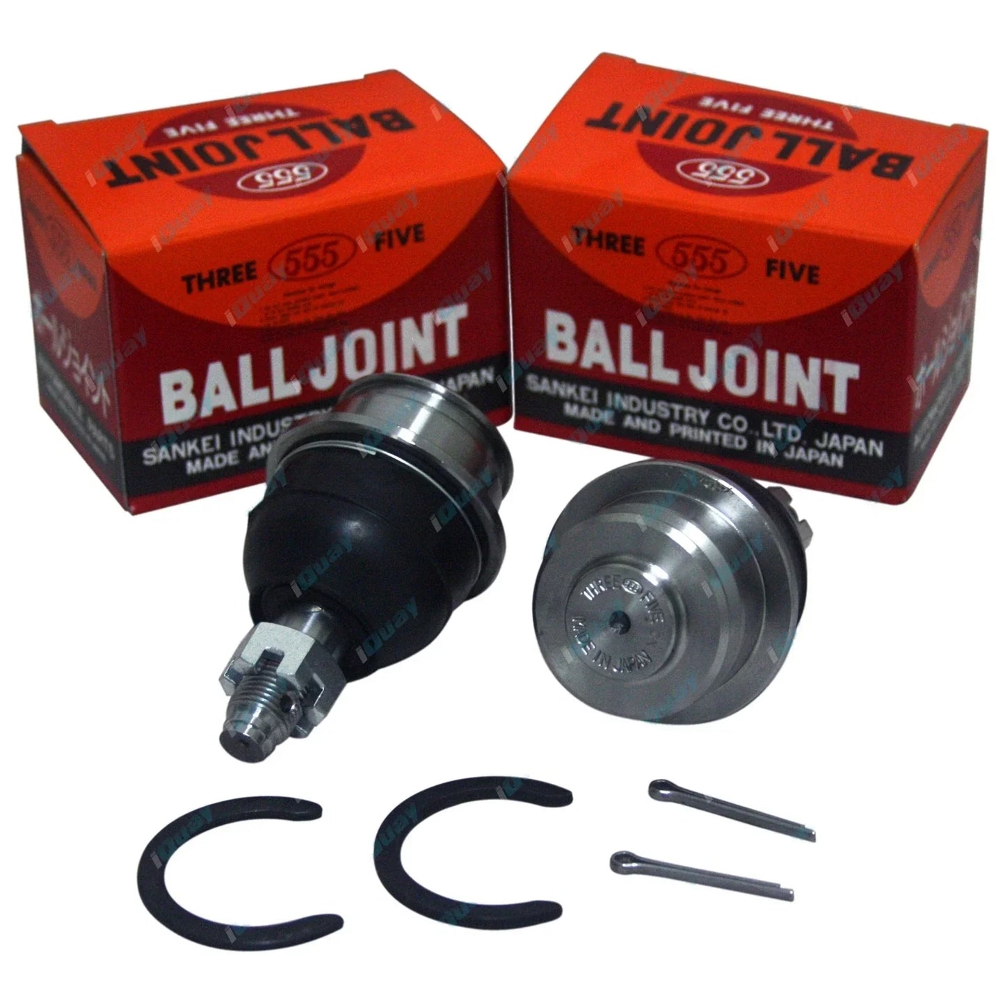 2 Japan 555 Lower Ball Joints for Toyota Prado 120 Series RZJ120 VZJ120 KDJ120