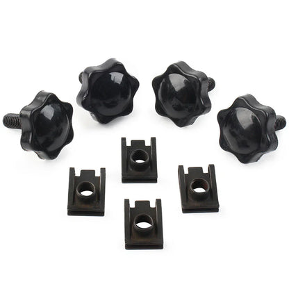 4 x Saddlebag Lock Mounting Bolts for Harley FLHT, FLHTCU