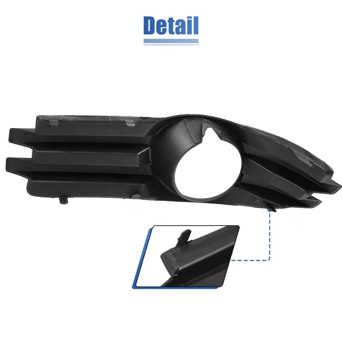 Front Right Fog Light Grille Cover for Dodge Grand Caravan (2008-2010)