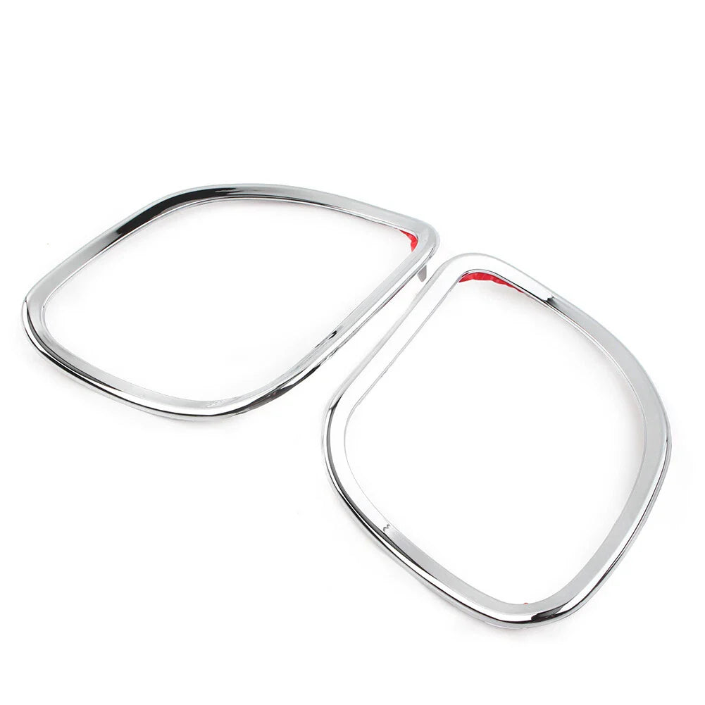 Chrome Front Speaker Trim for Harley Road Glide Custom FLTRX FLTR (15-18)
