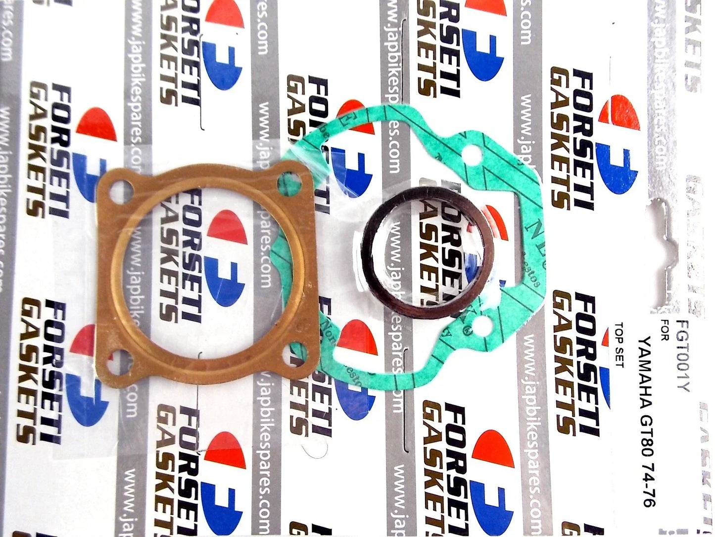 0.50mm O/S Top End Kit with 47.5mm Piston Rings & Gasket for Yamaha MX80 (80-82)