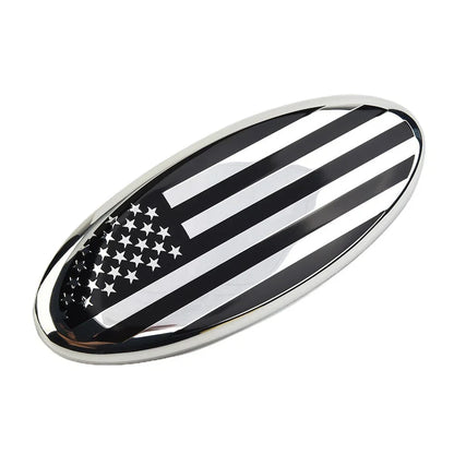 1 Pcs Oval-Front Grille Emblem for Ford F-150 F-350 23x9 cm