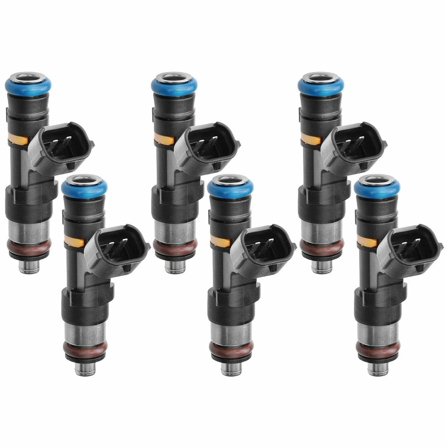 6PCS Fuel Injectors for Nissan 350Z Z33 Murano Z50 Infiniti G 3.5L VQ35DE