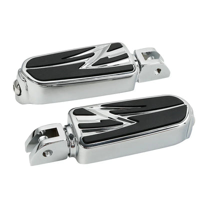 Driver Rider Footpegs Pegs for Harley Softail Street Bob Sport Glide (2018-2025)