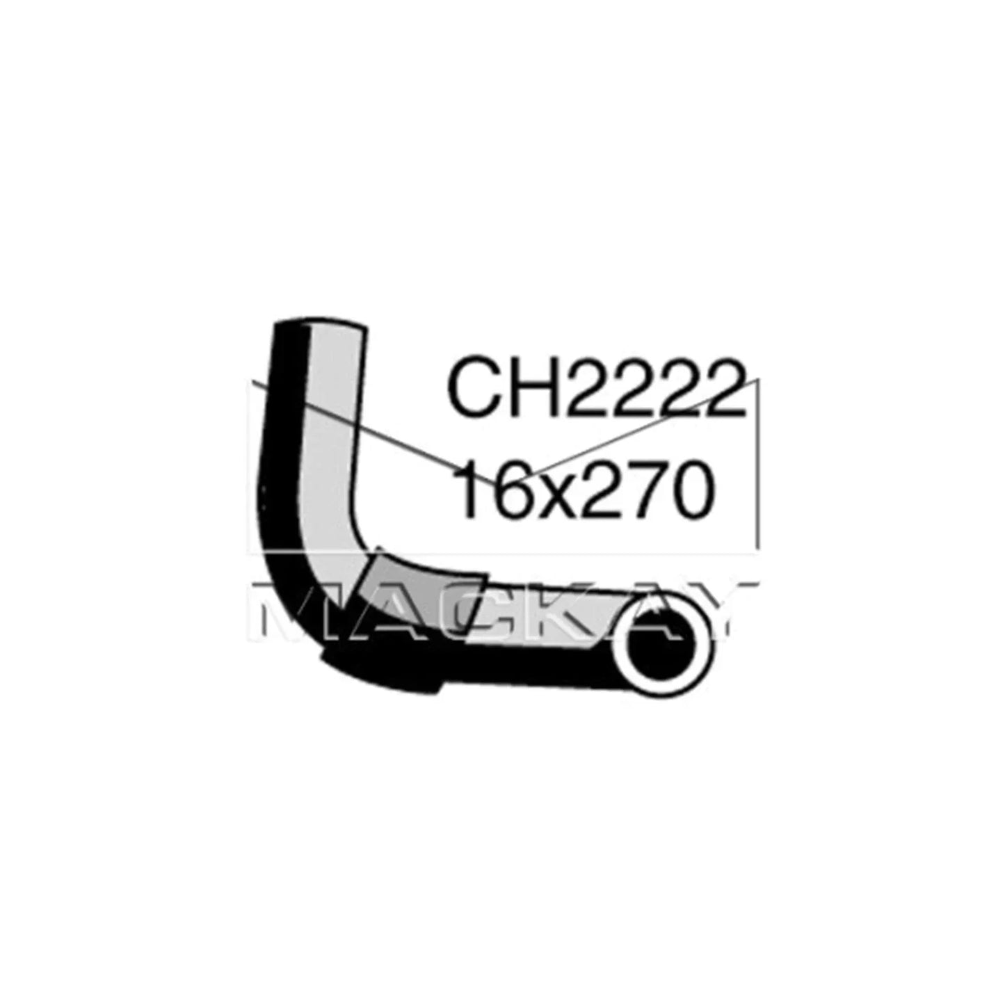 Water Outlet to Pipe Heater Hose for Toyota Camry SXV20 2.2L 4cyl (1997-2002)