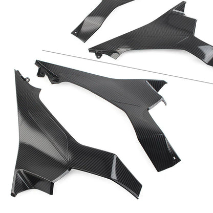 Carbon Fiber Gas Tank Side Cover Panel for Kawasaki Ninja 400 (2018-2020)