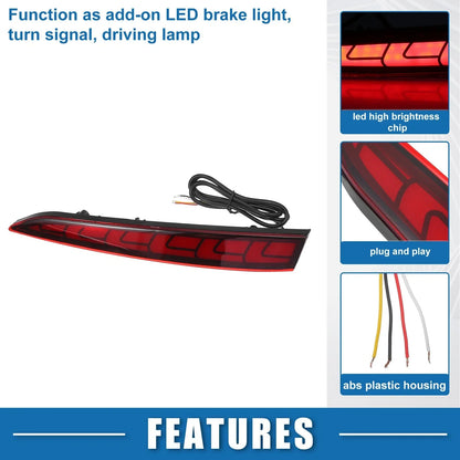 Rear Bumper Reflector Lights for Hyundai Accent