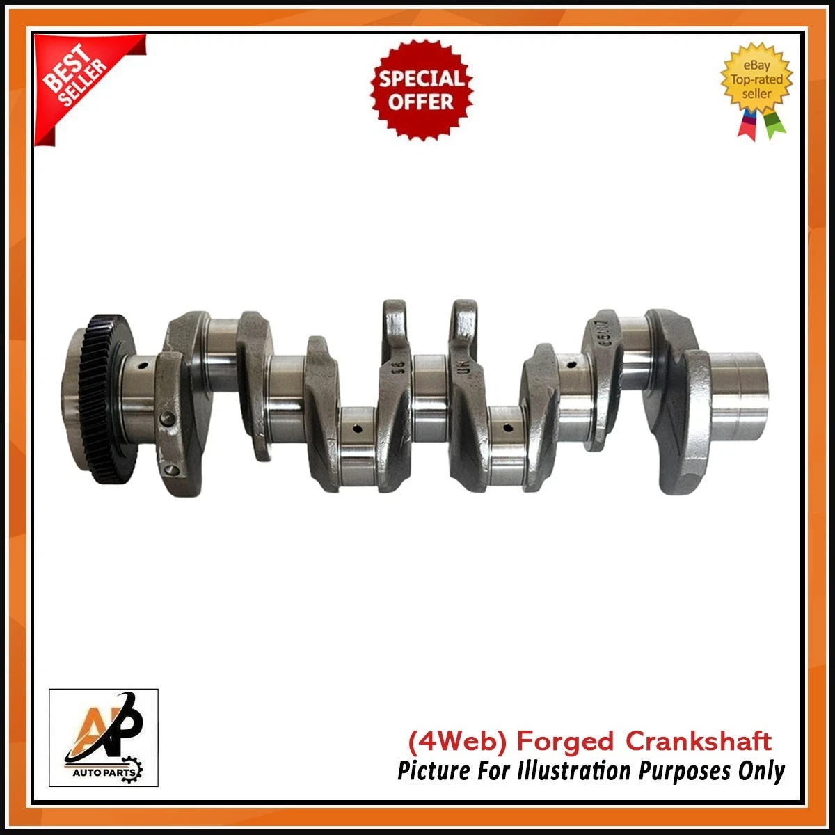 Forged Crankshaft Heavy Duty for Mercedes-Benz A B C CLS GLK (2010–2015)