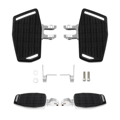 Driver Passenger Footboards Foot Pegs for BMW R18 B Transcontinental (2021-2024)
