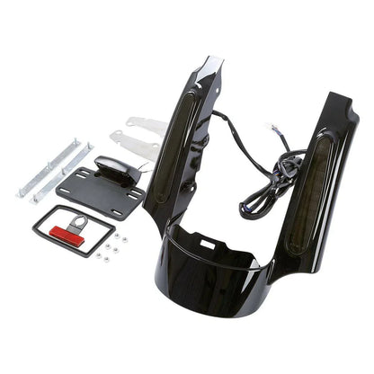 Rear Fender Fascia w/ Red Light for Harley Touring Road Glide King (2009-2013)