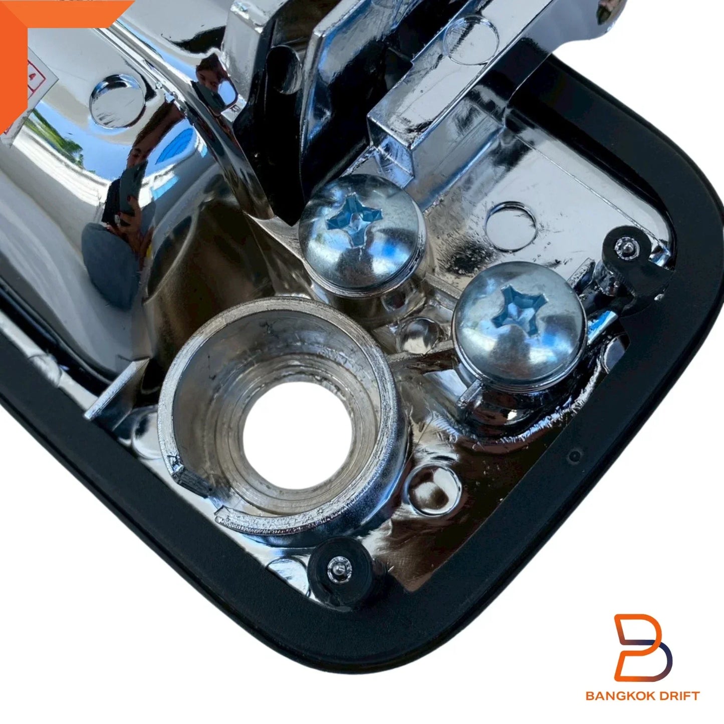 Chrome Outside Front Door Handles for Holden Rodeo TF Ute (1997-2003)