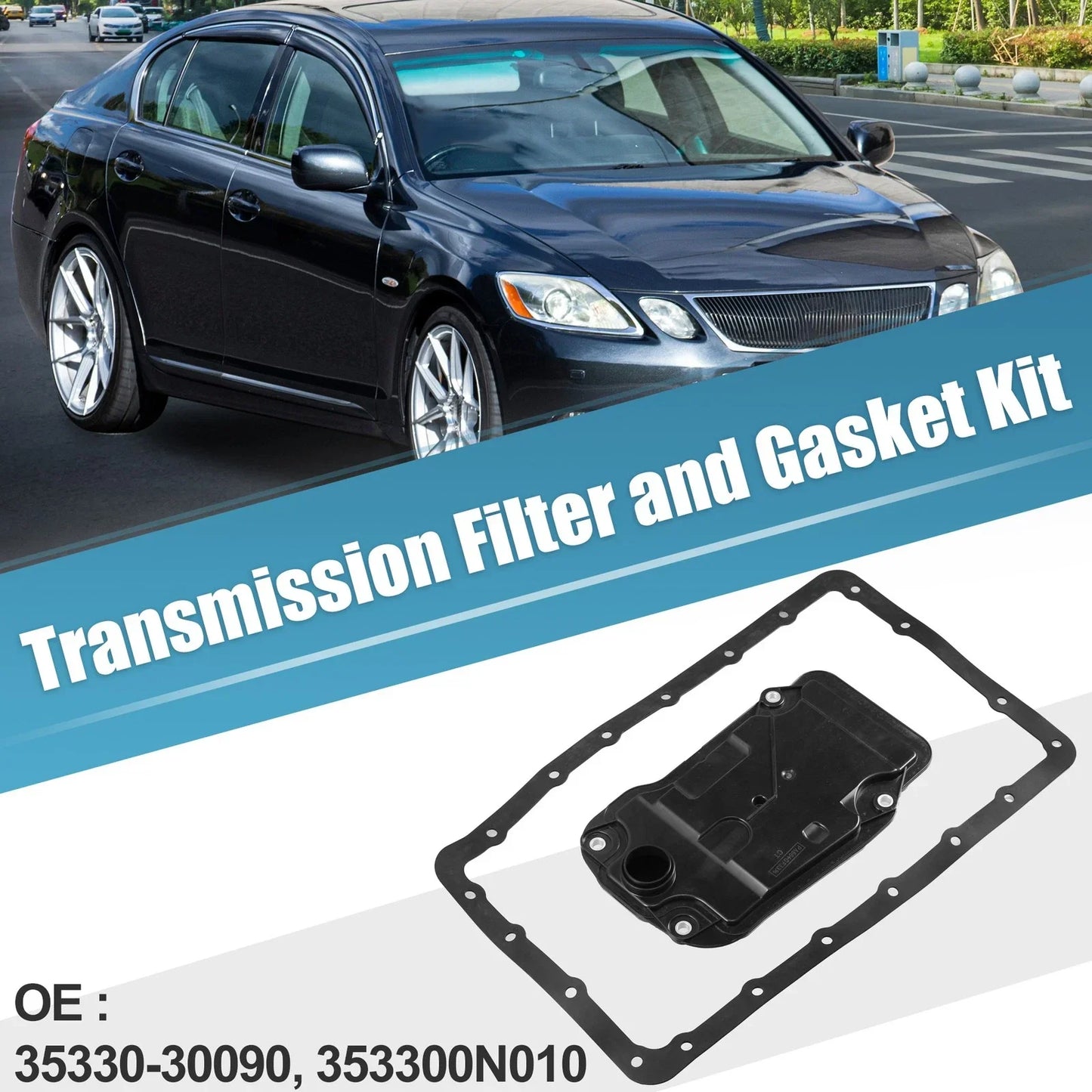 Transmission Filter Oil Pan Gasket Kit for Lexus IS250 (2006-2013)