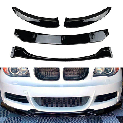 Front Bumper Lip Spoiler Splitter for BMW 1 Series E82 (2007-2010)