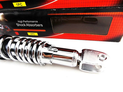 317mm JBS Chrome Rear Shock Absorbers for Honda CJ360
