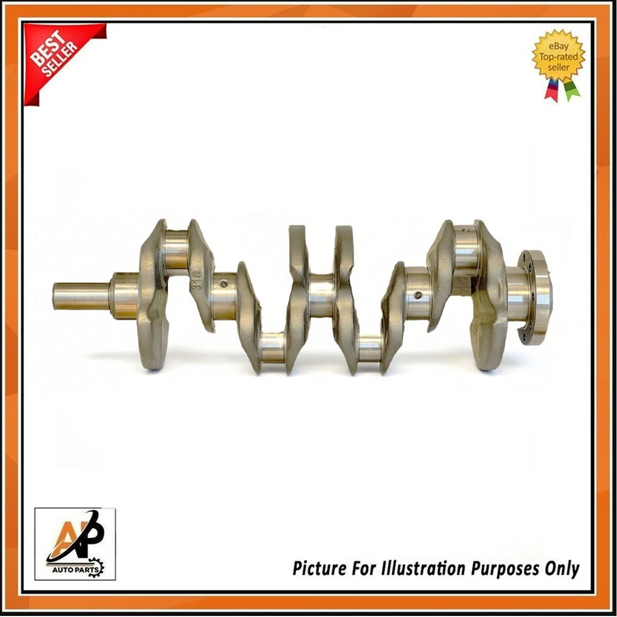 Crankshaft with Bearings Replacement for Ford Transit Custom (2016–2023)