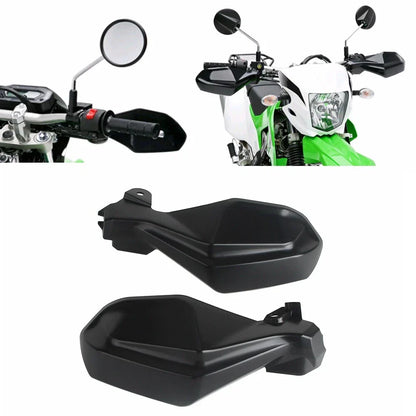 Black Handguard Cover Shield Wind Protector for Kawasaki KLX230 (2020-2024)