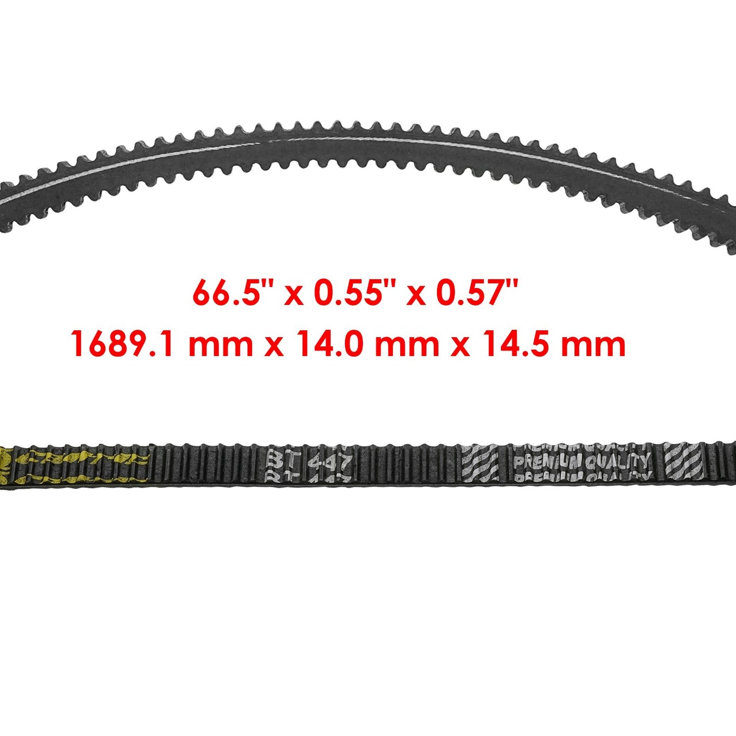 Deck Drive V Belt Replacement for John Deere X320 X340 X360 X500 (2012–2015)