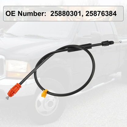 25.8" Car Door Latch Cable for Chevrolet (Fits Various Models 2000-2023)