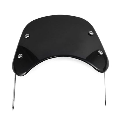 5-7'' Round Headlight Windscreen for Universal Fit Motor Black