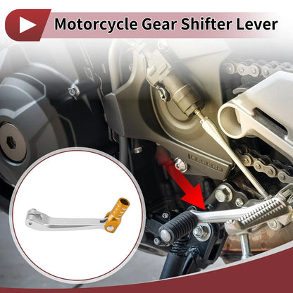 Shifter Lever for Honda CRF150F 2003-2017 - Silver & Gold Tone (2003-2017)