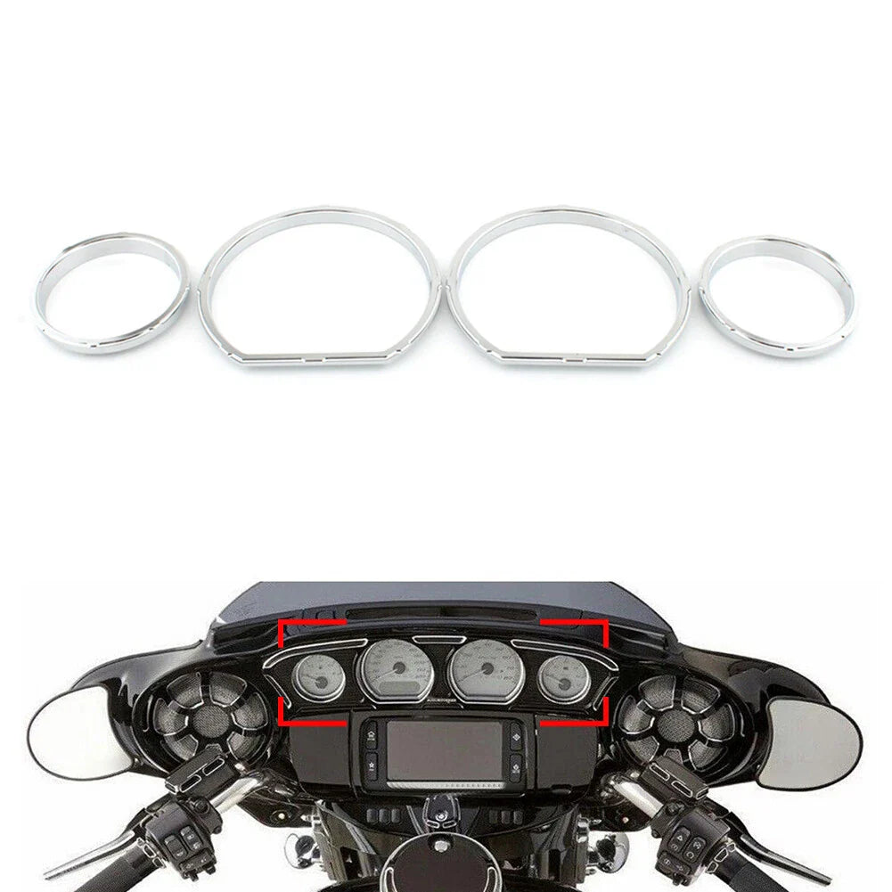 Instrument Board Gauge Bezel for Harley Electra Street Glide (2014-2023)