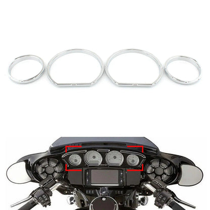 Instrument Board Gauge Bezel for Harley Electra Street Glide (2014-2023)