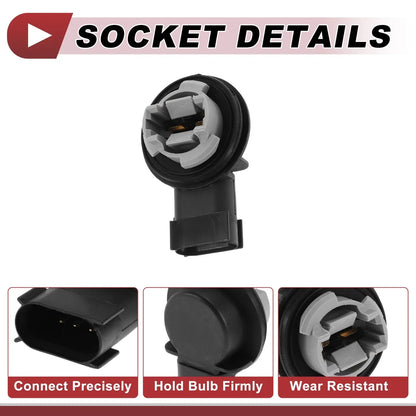 Turn Signal Light Socket Wiring for Dodge Ram 1500 2500 3500 (2010-2018)