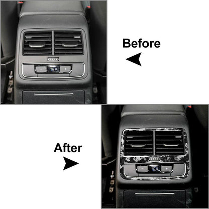 Interior Rear Air Vent Outlet Cover Trim for Audi A4 A5 (2016-2023)