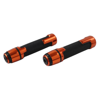 22MM 7/8" Handlebar Grips w/ Bar Ends for Harley & Honda