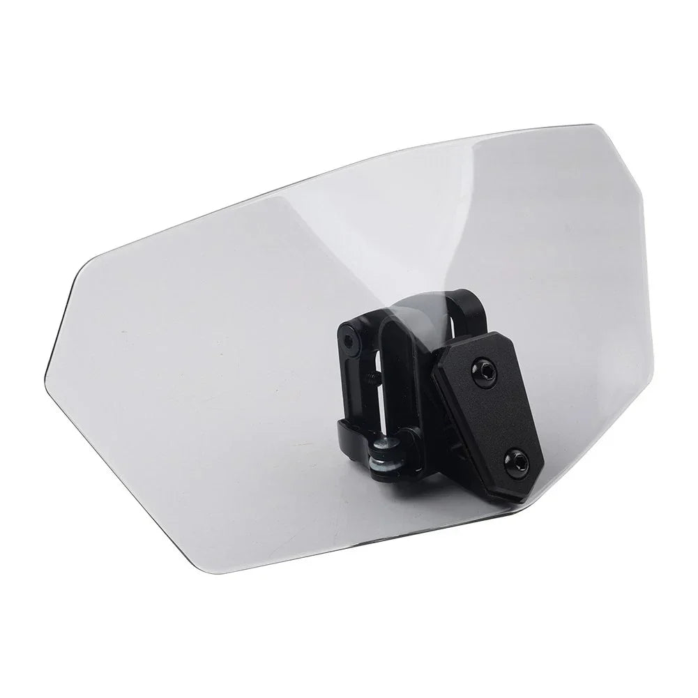 Universal Adjustable Clip-On Windshield Air Deflector for Cars