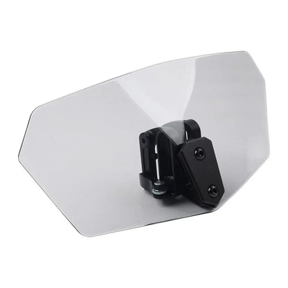 Universal Adjustable Clip-On Windshield Air Deflector for Cars