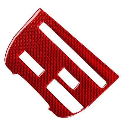 Carbon Red Central Console CD Panel Cover Trim for Nissan GTR R35 (2008-2016)