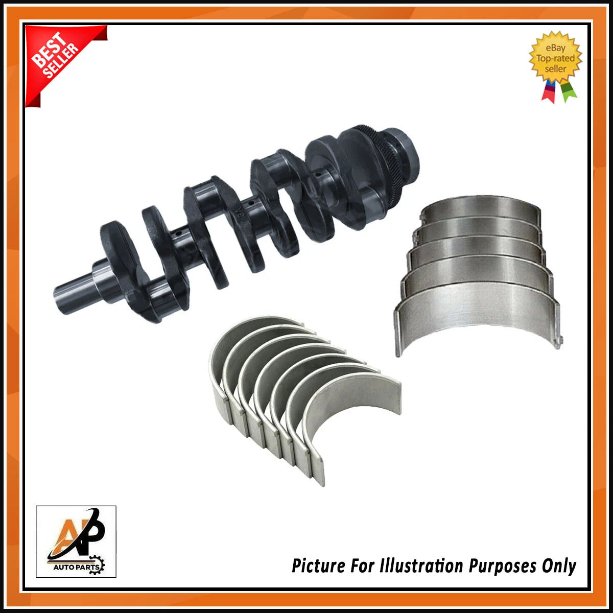 Crankshaft with Bearings Replacement for Kia Carnival Sedona Sorento (2006–2020)