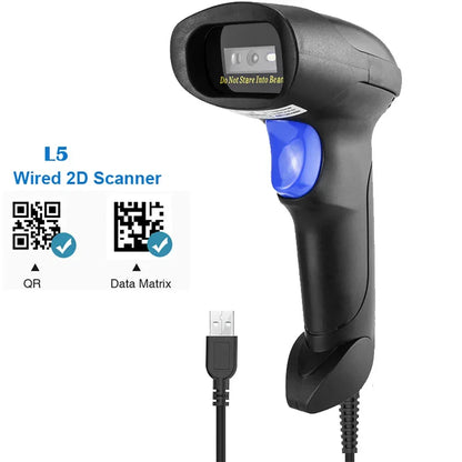 Wired Handheld Auto Barcode Scanner for NETUM L5