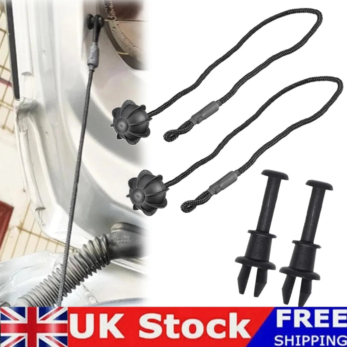 Parcel Shelf Holding Strap Retainer Clip for VW Tiguan 5N (2008–2015)