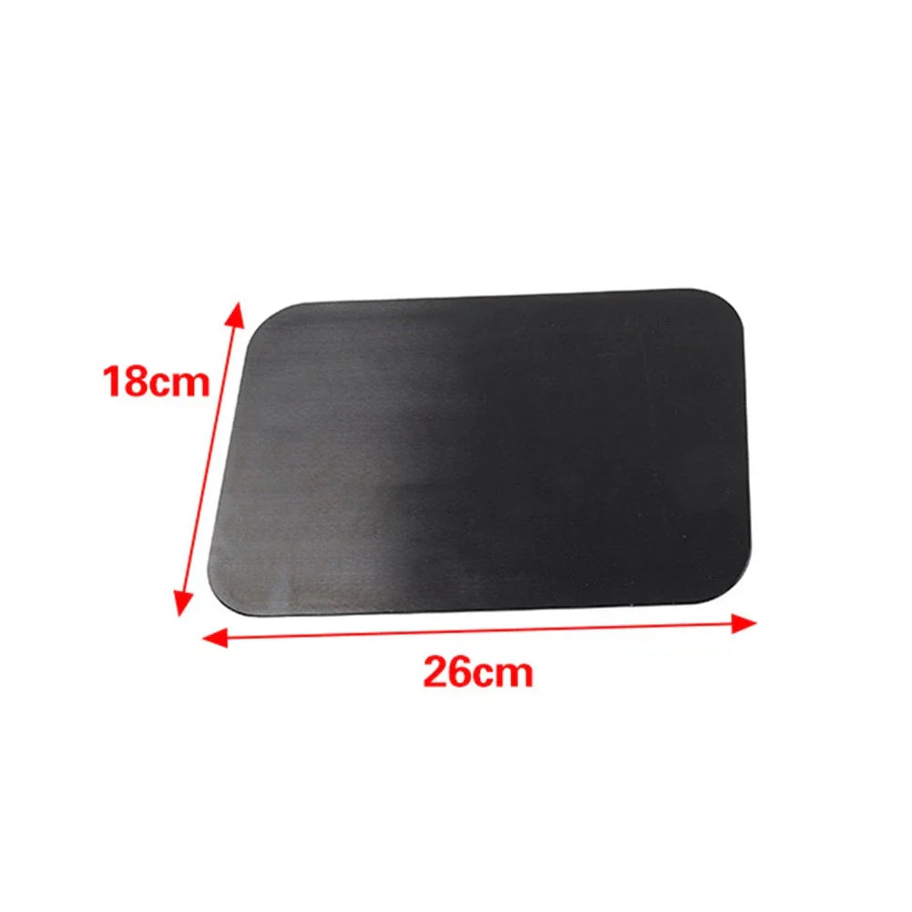 2.5mm Aluminum Black License Plate for Motorcycle DIY