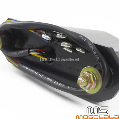 Universal Smoke Brake Tail Light for Motorcycle ATV Scooter (No Year Specified)
