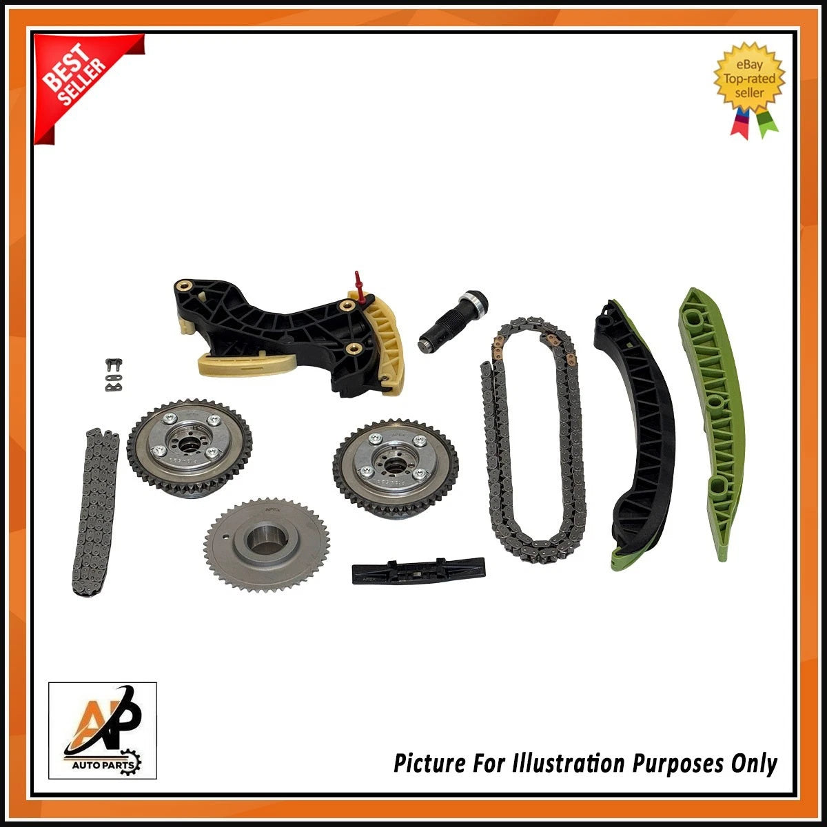Engine Timing Chain Kit Replacement for Mercedes-Benz SLK R172 (200–250) (2011–2016)