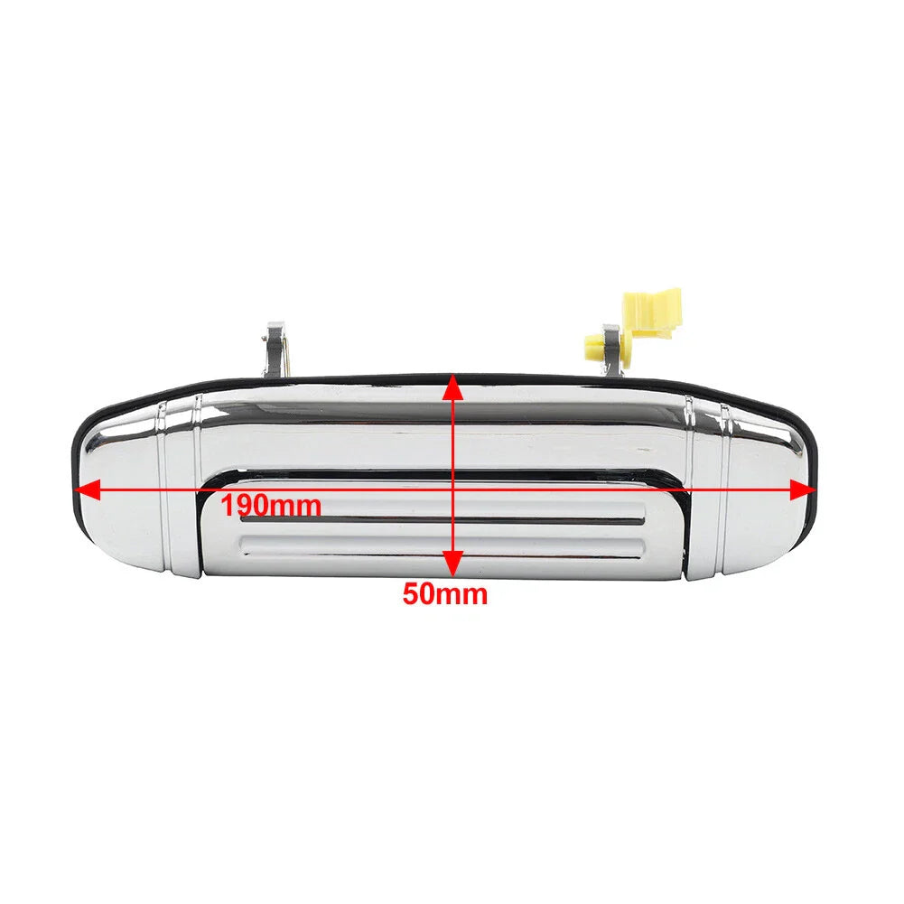 Rear Left Chrome Outer Door Handle for Mitsubishi Pajero Montero (92-00)