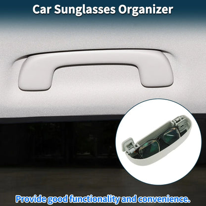 Car Sunglasses Case for Hyundai Tucson 2022-2025 ABS Grey 1 x Set