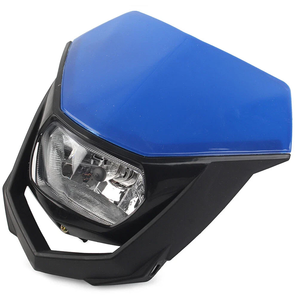 Headlight Fairing for Supermoto Dirt Bike - Blue