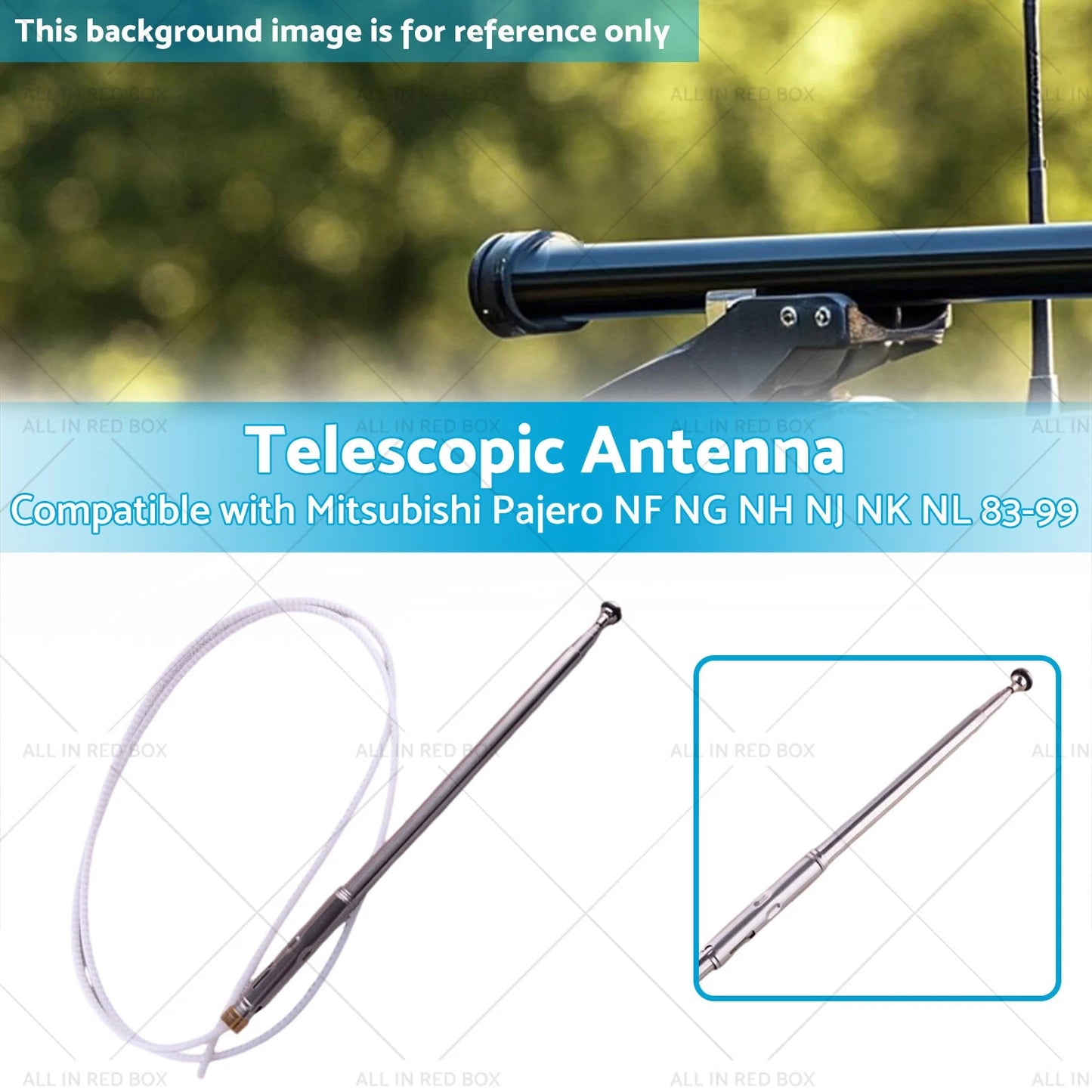 Telescopic Antenna for Mitsubishi Pajero 1983-1999