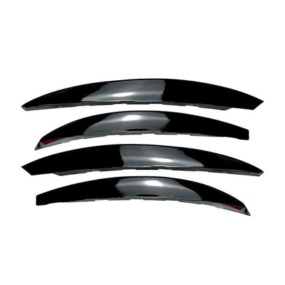 4 Pcs Front Bumper Splitter Spoiler Canards for Mercedes Benz C-Class (2022-2023)