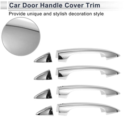 Door Handle Cover for Honda Accord (2018-2023) Durable Silver Tone