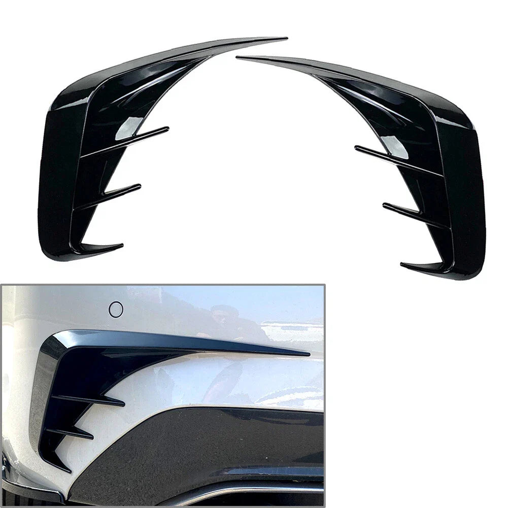 Rear Bumper Canards Lip Splitter Fins for BMW 3 Series G20 M-Sport (2019-2021)