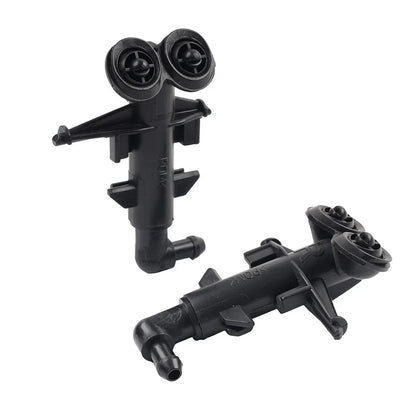 Headlight Washer Nozzle Pair Front Left Right for Land Rover Freelander (11-15)