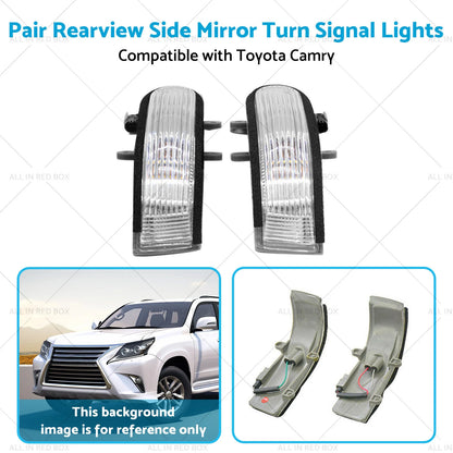 Rearview Side Mirror Turn Signal Lights for Toyota Camry Aurion (2006-2011)