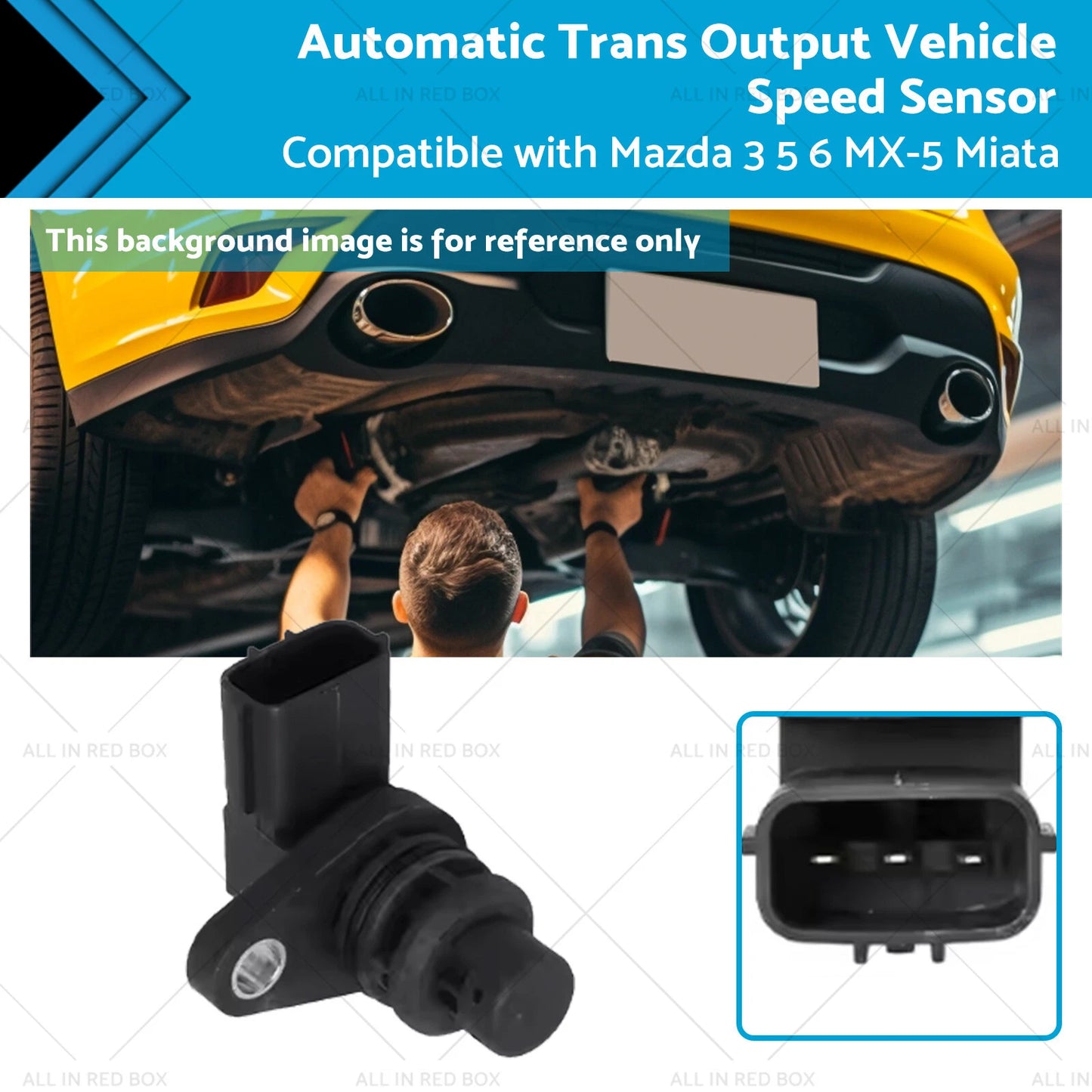 Vehicle Speed Sensor for Mazda 3 5 6 MX-5 Miata (2004-2023)