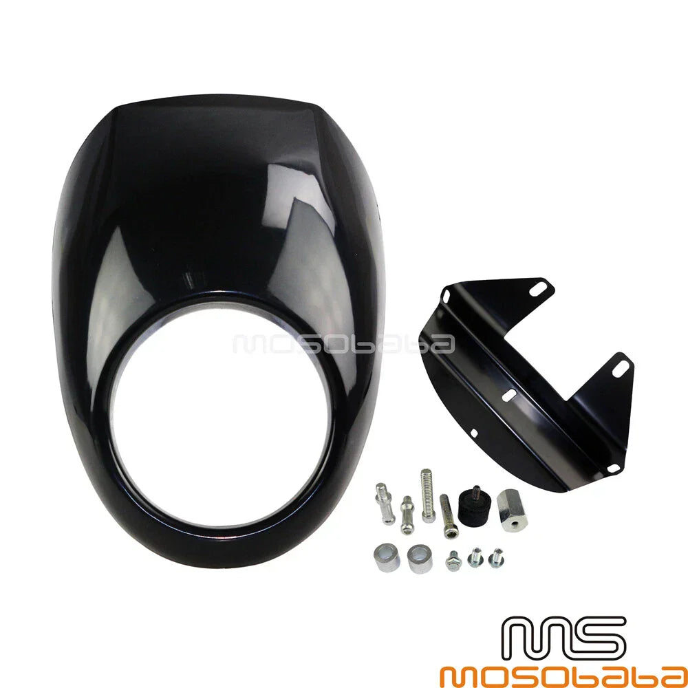 5 3/4" Headlight Fairing Mask for Harley FXD XL1200 FXR